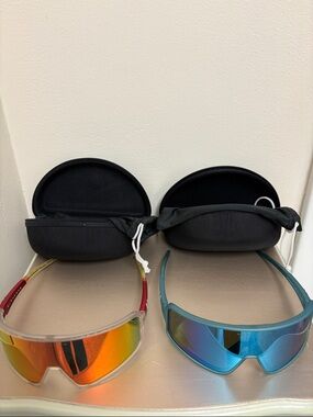 Bundle of 2 Blenders sport sunglasses eclipse hot rageous and rainwalker